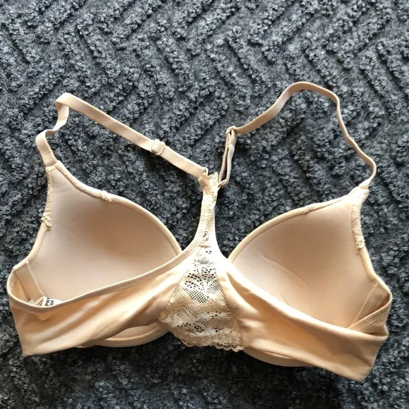 Maidenform Lace Accent Tan Bra - Picture 3 of 7
